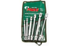 Набор торцевых ключей с шарниром Hans 16406M, 6пр.