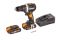 Аккумуляторная бесщёточная дрель-шуруповерт WORX WX102, 20В, 60Нм, бесщеточная, 2Ач х2, ЗУ, кейс