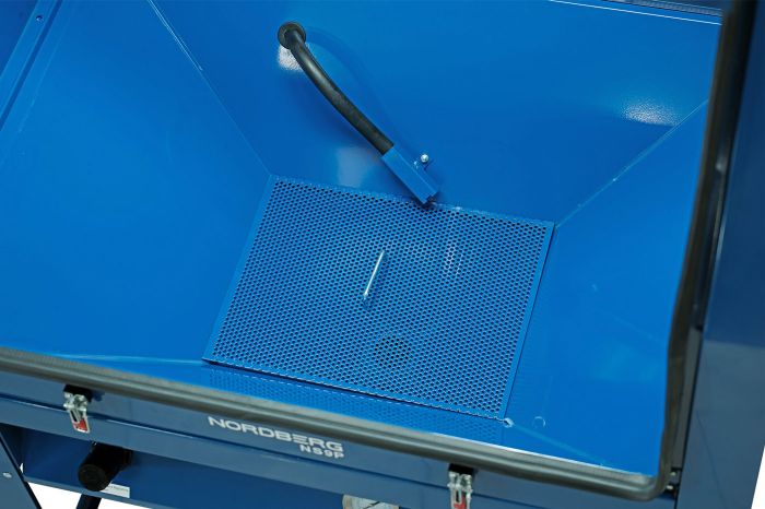 Пескоструйная камера напорная NORDBERG NS9P, 823 литров, с подачей абразива