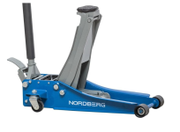 Домкрат подкатной гидравлический 3.2 тонны Nordberg N32032, автомобильный