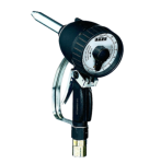 Заправочный пистолет со счетчиком Pressol 19724 для масла, автоматический, 15 л/мин