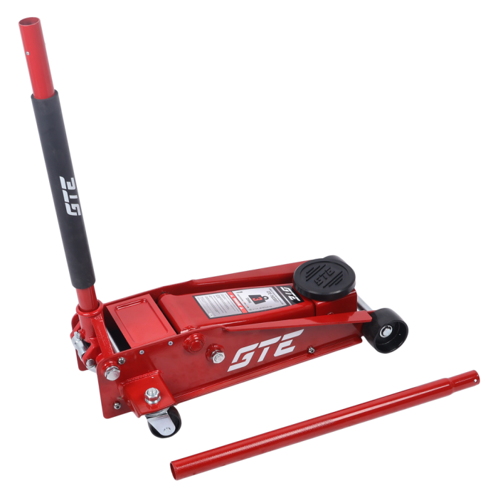 Домкрат гидравлический подкатной 3т GTE GTE-TH33007, 130-460мм, двухпоршневой