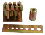 Набор пуансонов для прессов Ae&T PPA, 8шт., 10-30мм