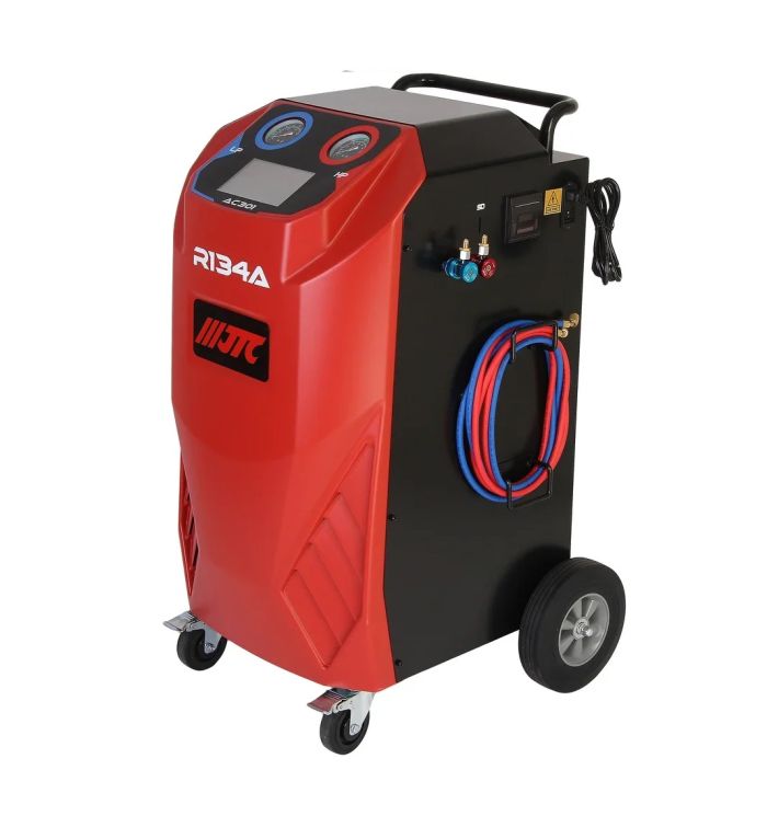 Станция для заправки автокондиционеров JTC JTC-AC301N, автомат, с подогревом баллона, 120л/мин, 220В