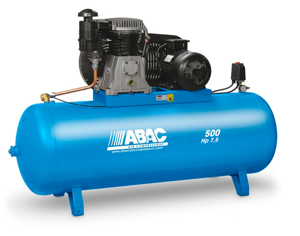 Поршневой компрессор ABAC B6000/500 FT 7,5, ременной привод, масляный, 570 л/мин, 380В