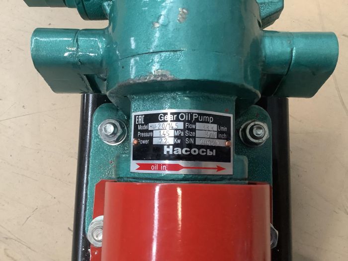 Насос T-Ind НШ-2, 33л/мин, 380В, 14,5Атм, 2,2кВт