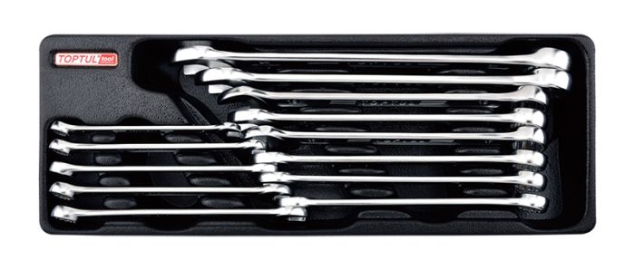 Набор комбинированных ключей 8-24мм, 13 пр., в ложементе (A) TOPTUL GAAT1302
