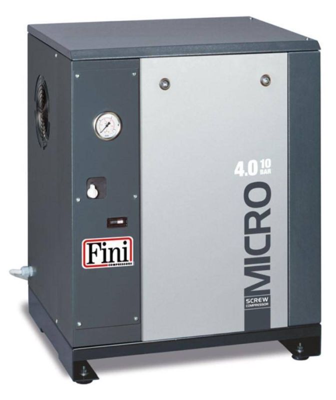Винтовой компрессор Fini MICRO SE 4.0-10 электрический, ременной, масляный,380 В