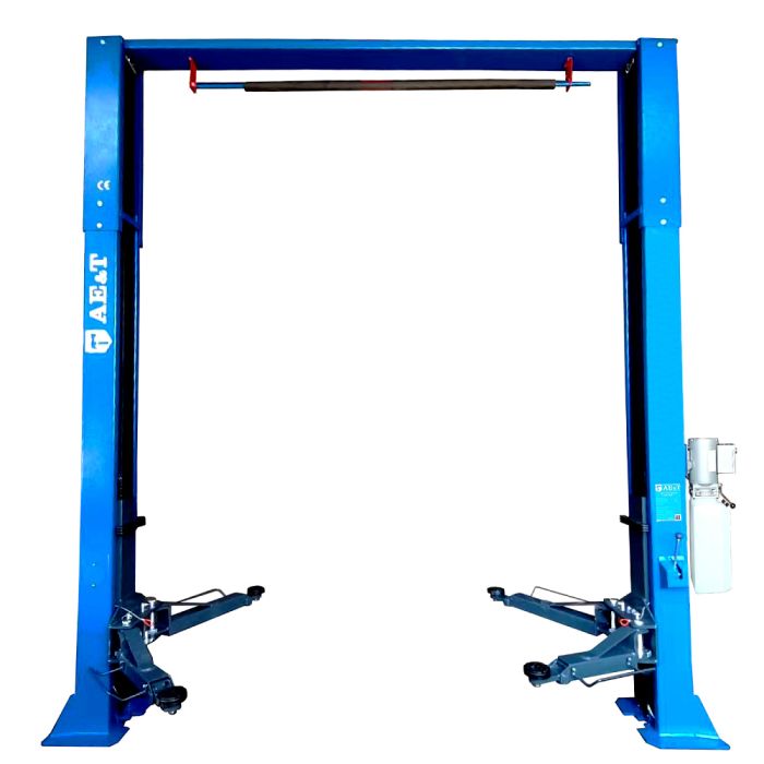 Подъемник двухстоечный автомобильный 4 тонны AE&T S4D-2U, электрогидравлический, 380В