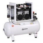 Поршневой компрессор Remeza КМ-100.OLD20ТКД, коаксиальный привод, безмасляный, 280 л/мин, 380В