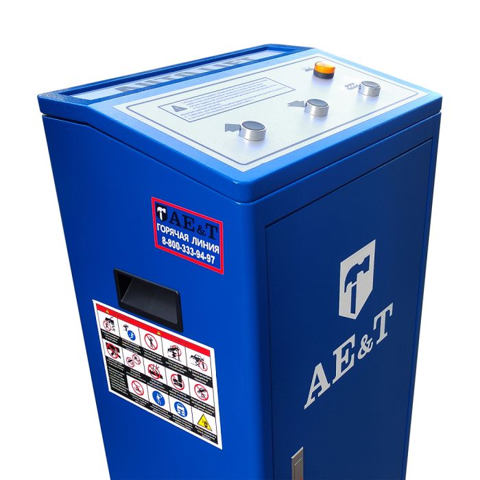 Подъемник автомобильный ножничный 3 тонны Ae&T F6105, электрогидравлический, 380В