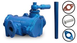 Ручной поршневой насос РПН 1,3/30-АМ, двойной ход, 1,3л