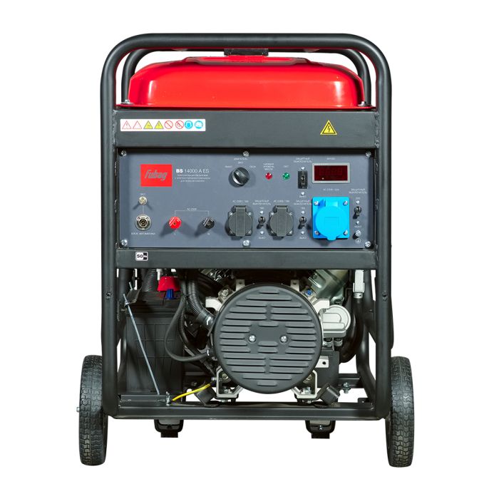 Бензиновый генератор с электростартером Fubag BS 14000 A ES, с коннектором автоматики, 220В, 52,2А