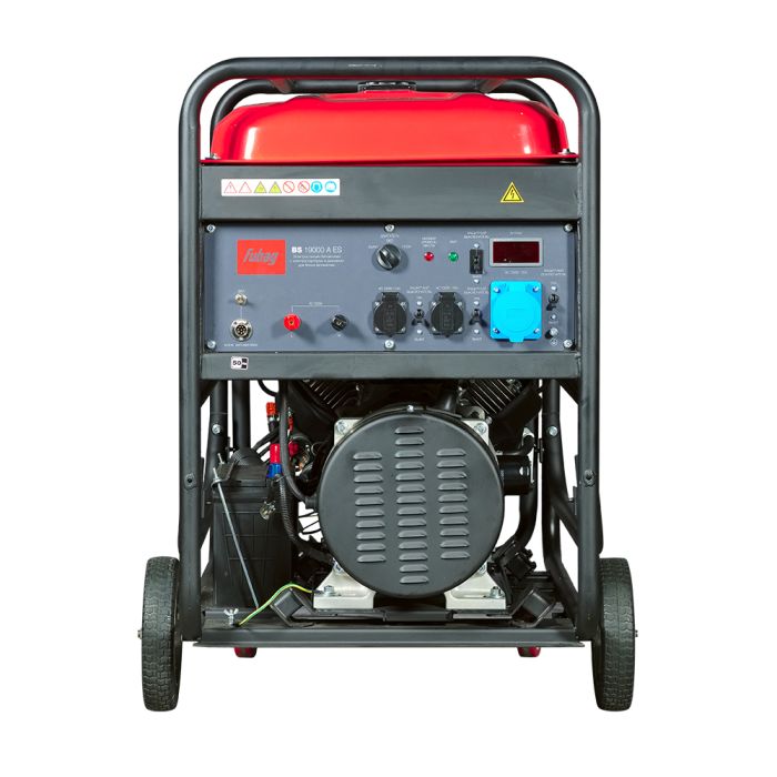 Бензиновый генератор с электростартером Fubag BS 19000 A ES, с коннектором автоматики, 220В, 73,9А