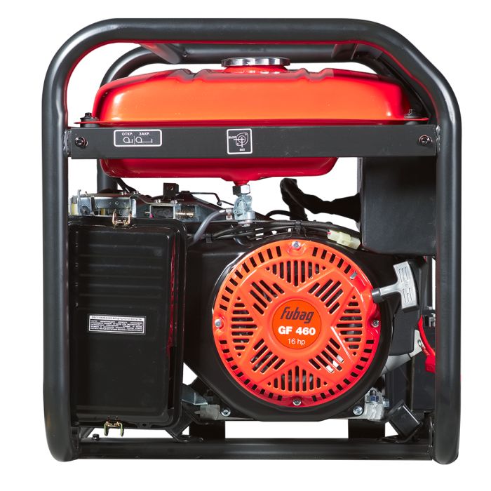 Бензиновый генератор с электростартером Fubag BS 8000 DA ES, с коннектором автоматики, 220/380В, 13,3А