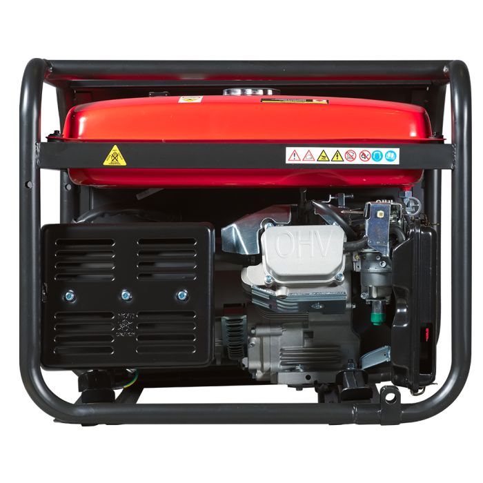 Бензиновый генератор с электростартером Fubag BS 8000 DA ES, с коннектором автоматики, 220/380В, 13,3А