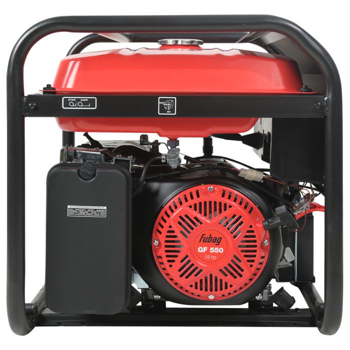 Бензиновый генератор с электростартером Fubag BS 9000 DA ES, с коннектором автоматики, 220/380В, 15,4А