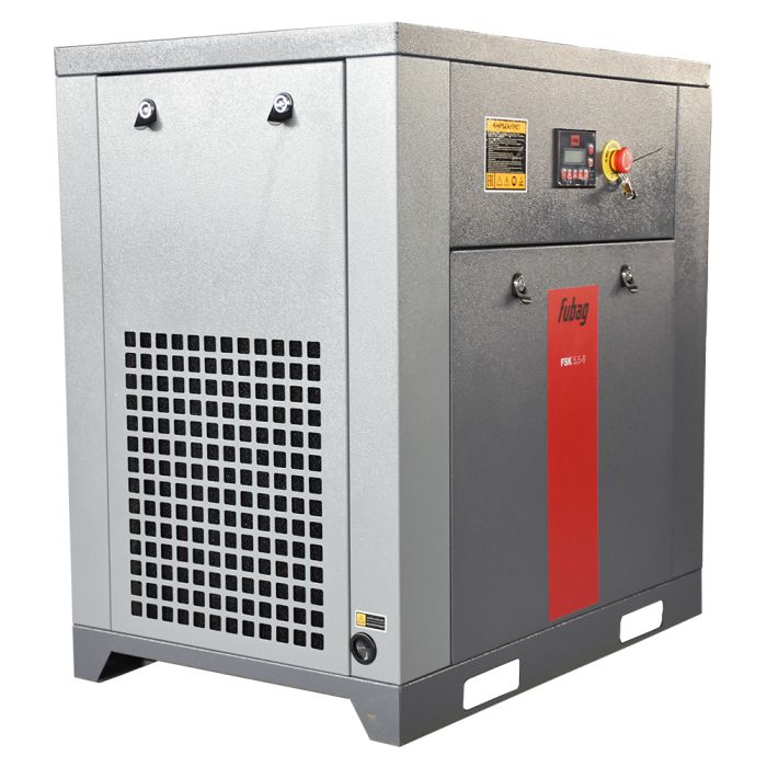 Винтовой компрессор Fubag FSK 5.5-8, ременной привод, 380В, 760л/мин, 8 бар, IP54