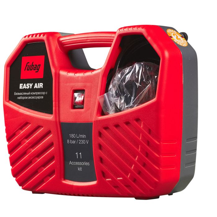 Компрессорный набор Fubag Easy Air, прямой безмасляный, 220В, 180л/мин