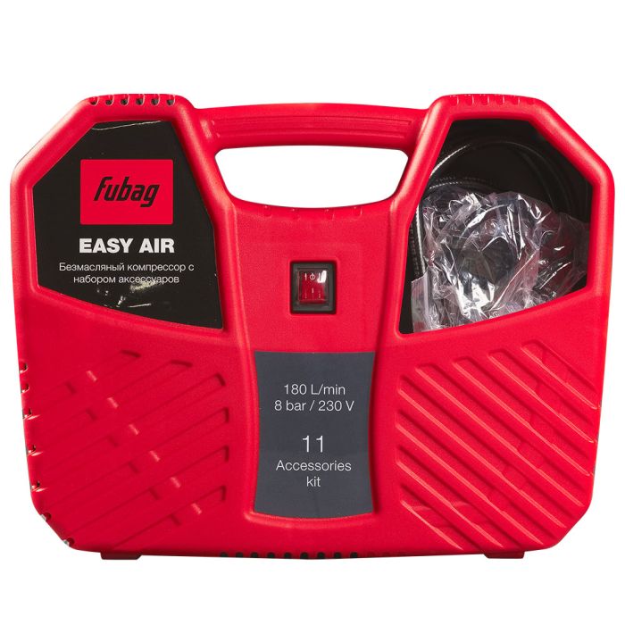 Компрессорный набор Fubag Easy Air, прямой безмасляный, 220В, 180л/мин