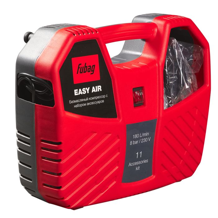 Компрессорный набор Fubag Easy Air, прямой безмасляный, 220В, 180л/мин