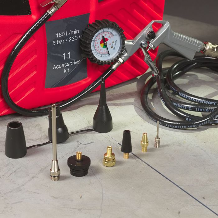 Компрессорный набор Fubag Easy Air, прямой безмасляный, 220В, 180л/мин