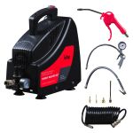 Компрессор Fubag HANDY MASTER KIT, прямой безмасляный, 220В, 180л/мин + 5 предметов