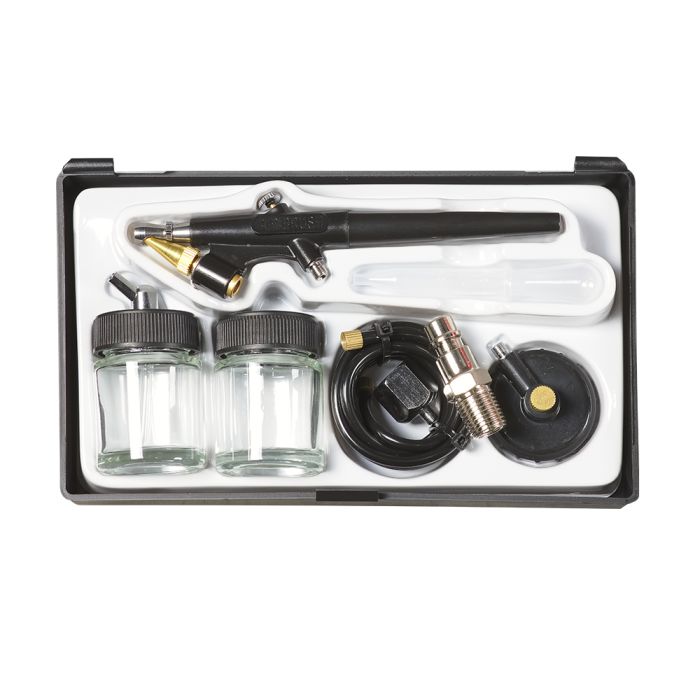 Компрессорный набор Fubag Paint Master Kit, прямой безмасляный, 220В, 180л/мин, + 3 предмета