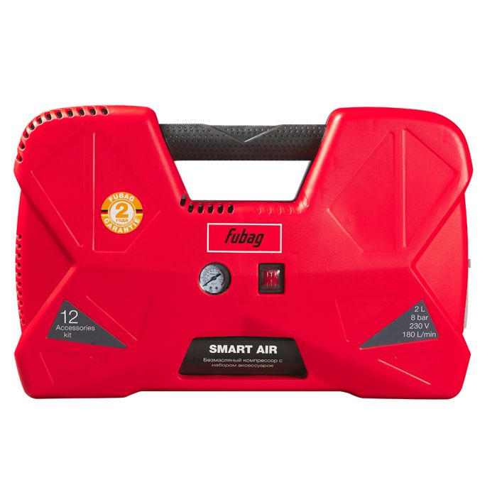 Компрессорный набор Fubag Smart Air, прямой безмасляный, 220В, 180л/мин