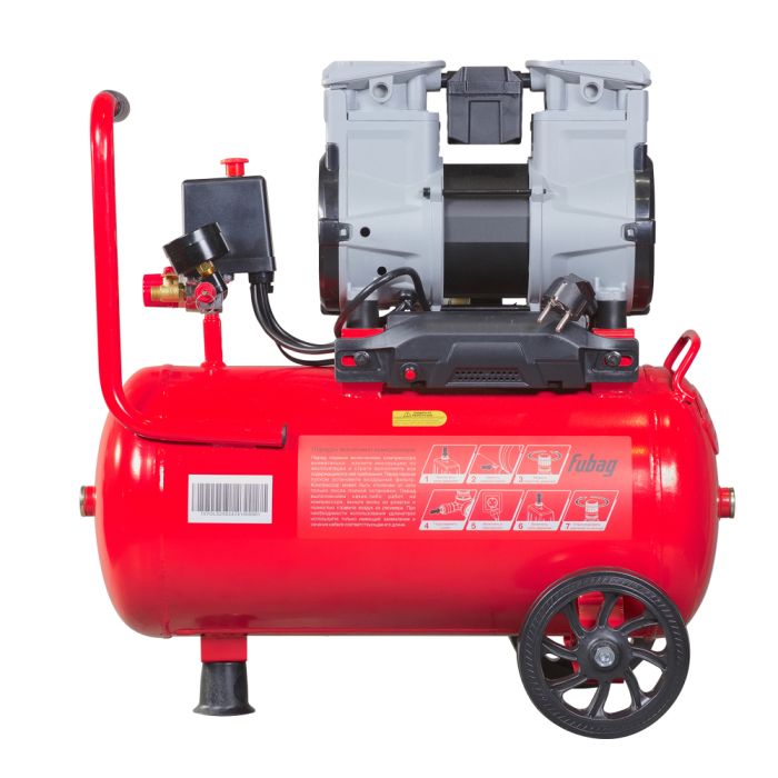 Поршневой компрессор Fubag OLS 250/24 CM2, прямой безмасляный, 220В, 250л/мин, 24л