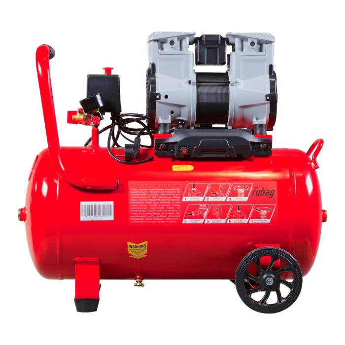 Поршневой компрессор Fubag OLS 250/50 CM2, прямой безмасляный, 220В, 250л/мин, 50л