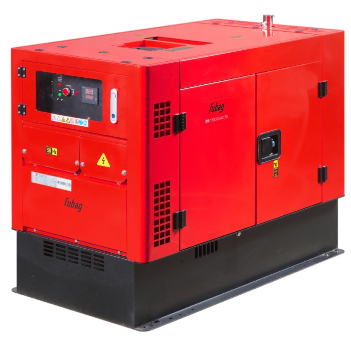 Дизельный генератор с электростартером Fubag DS 15000 DAC ES, с коннектором автоматики, 220/380В, 19,9А