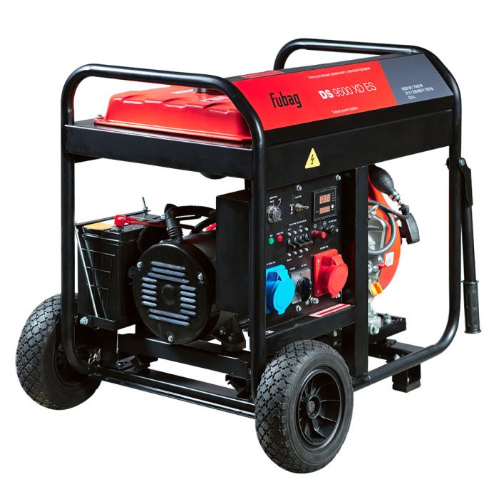 Дизельный генератор с электростартером Fubag DS 9500 XD ES, 220/380В, 10,14/30,4А