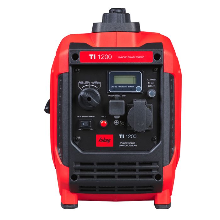 Инверторный генератор Fubag TI 1200, 220В, 4,35А