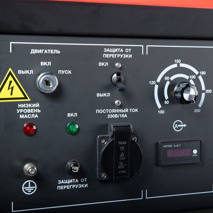 Сварочный бензиновый генератор Fubag WCE 250 DC ES, 220В, 10,9А