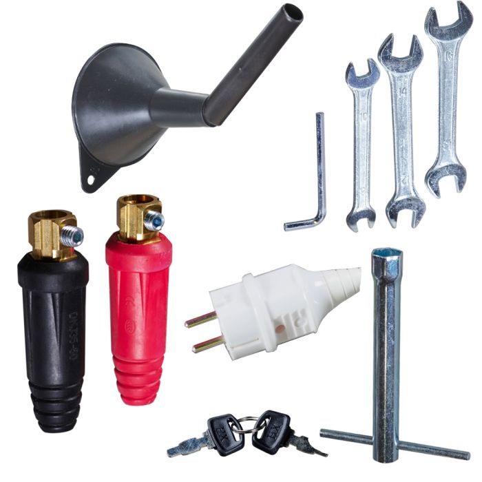 Сварочный бензиновый генератор Fubag WCE 250 DC ES, 220В, 10,9А