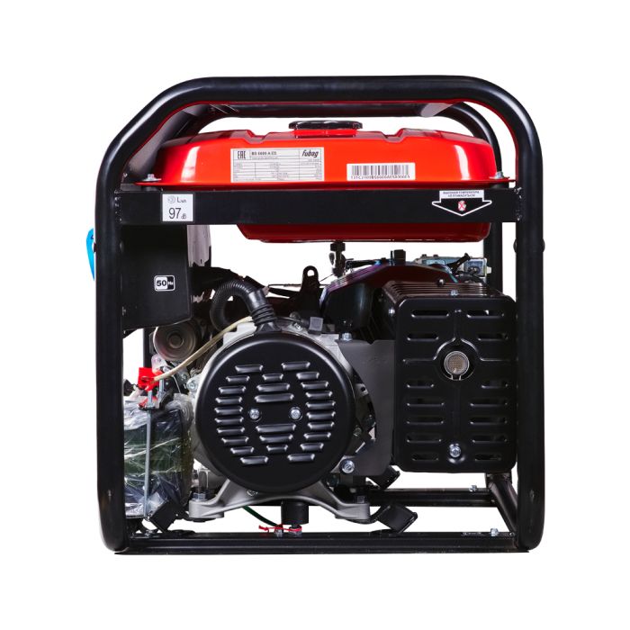 Бензиновый генератор с электростартером Fubag BS 6600 A ES, с коннектором автоматики, 220В, 26А