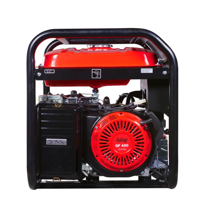 Бензиновый генератор с электростартером Fubag BS 6600 A ES, с коннектором автоматики, 220В, 26А