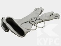 Перчатки пескоструйщика PST, для пескоструйных камер КСО, тип 1