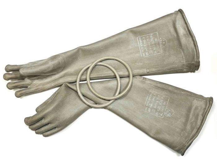 Перчатки пескоструйщика PST, для пескоструйных камер КСО, тип 1