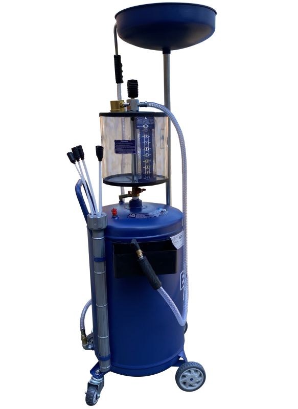 Установка для слива отработанного масла EQFS ES-2295, пневматическая, 100л