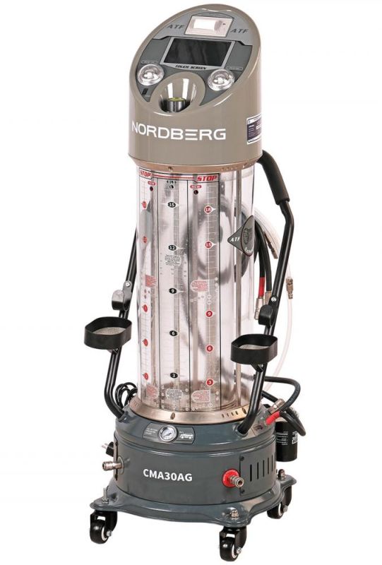 Установка для промывки и замены масла в АКПП NORDBERG CMA30AG, 220В