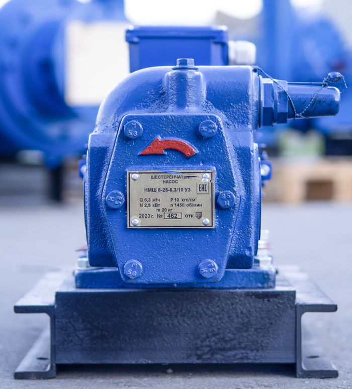 Насос T-Ind НМШ 8, 105л/мин, 380В, 10Атм, 4кВт