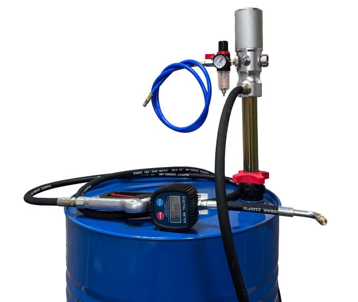 Комплект для раздачи масла из бочек 180-220кг, Техносоюз TS99530, с пневмонасосом