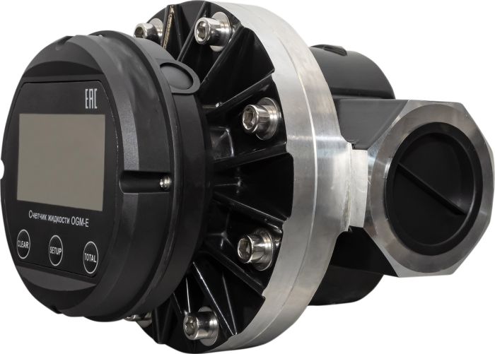 Счетчик дизельного топлива OGM-50E, электронный, расходомер топлива, 300л/мин