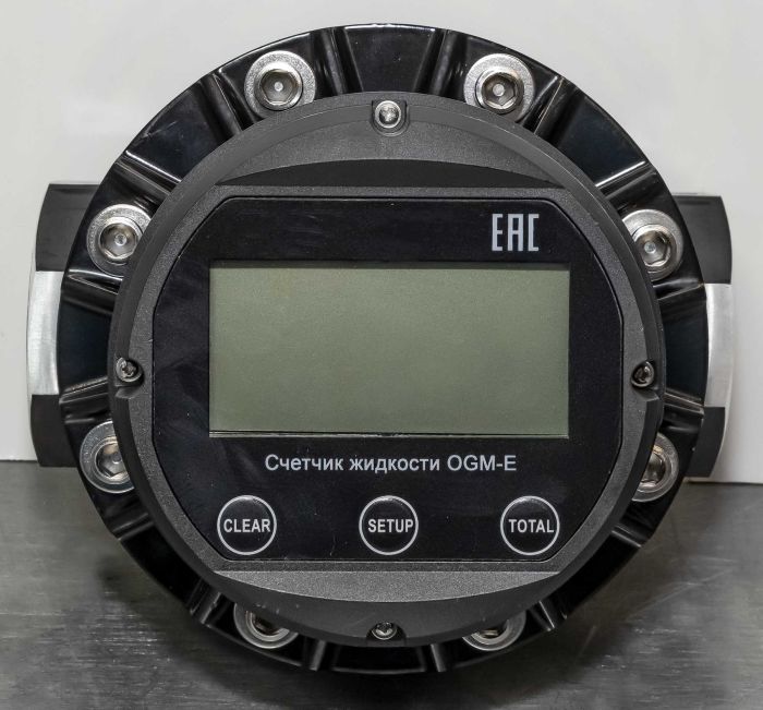 Счетчик дизельного топлива OGM-50E, электронный, расходомер топлива, 300л/мин