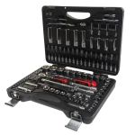 Набор инструментов в кейсе JTC JTC-H110B-B72, 110 предметов, с трещоткой, 1/2", 1/4"
