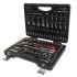 Набор инструментов в кейсе JTC JTC-H110B-B72, 110 предметов, с трещоткой, 1/2", 1/4"