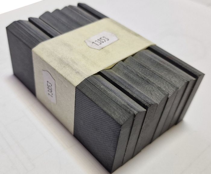 Лопатки для DB-400М (100х40х8 мм, черные, комплект 8 штук)