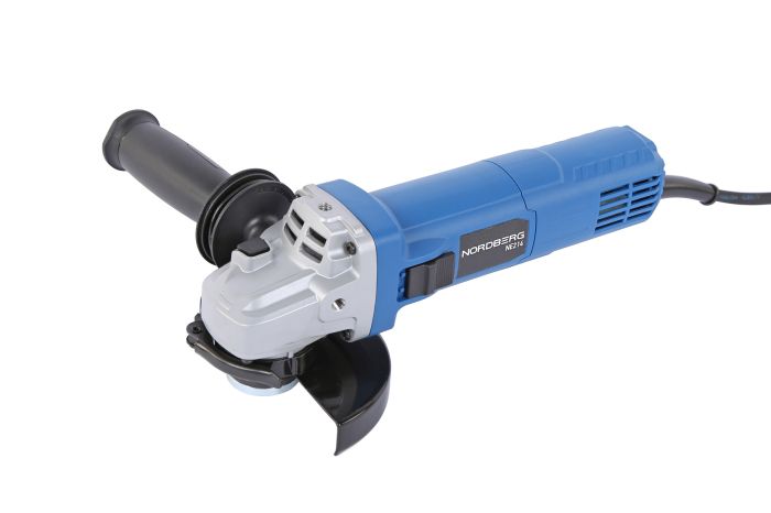 Угловая шлифмашинка NORDBERG NE214, с регулировкой оборотов, 125мм, 1400Вт